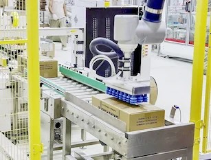 CCG baking powder automated production robotic arm